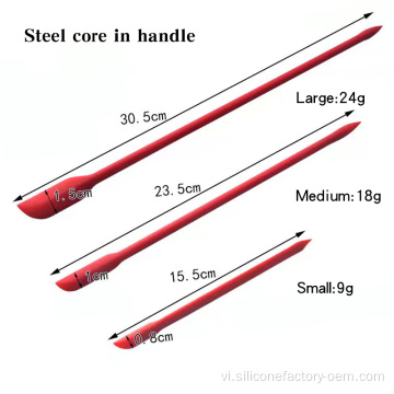Lớp thực phẩm Nhà bếp Silicone Spatula Spatula Silicon Sale